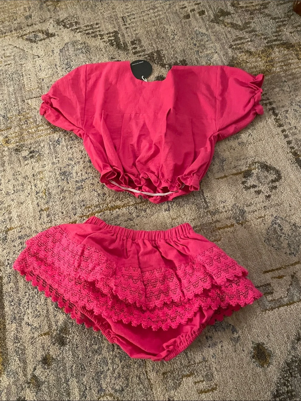 Mexican Toddler Girl Outfit 12-18M